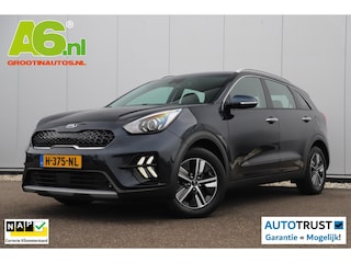 Kia Niro 1.6 GDi Hybrid DynamicLine Automaat Half Leder Navigatie Camera Adaptive Cruise Clima Carplay Android