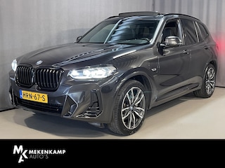 BMW X3 xDrive30e M Sport 20"/Panoramadak/Trekhaak/Leder + memory/360 camera/Harman Kardon/Keyless/Dodehoek/Head-up/Adaptief onderstel + Sport steering/Stoelverwarming/Alarm
