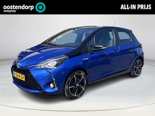 Toyota Yaris 1.5 Hybrid Bi-Tone | Panoramadak | Fietsendragerbeugel | 16 inch LM-velgen | Keyless entry |