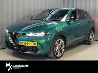 Alfa Romeo Tonale 1.5T Hybrid Veloce 20''/DNA/Leder + memory/Stuur + stoelverwarming + koeling/Dodehoek/Adaptieve cruise/Harman Kardon/Keyless/Camera/Matrix LED