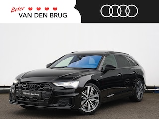 Audi A6 Avant 50 TFSI e quattro S edition RIJDT BIJ KLANT | 299pk | Pano | B&O | HUD | 360° camera | Adaptive onderstel | Trekhaak | Keyless | Dodehoekdetectie | Adaptive Cruise | Elek. stoelen | Geh. bestuurderstoel | 20" Velgen