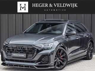 Audi Q8 60 TFSI e quattro Pro Line S Competition | PANORAMADAK | 4 WIEL BESTURING | HEAD UP | B&O AUDIO | MASSAGESTOELEN | SOFT CLOSE | AMBIANCE SFEERVERLICHTING | ELEKTR. TREKHAAK | STOELVERWARMING V+A | STOELVENTILATIE