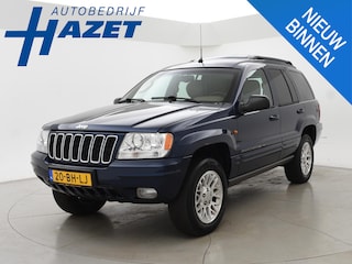 Jeep Grand Cherokee 2.7 CRD 163 PK 4WD AUT. *MARGE* GRIJS KENTEKEN + TREKHAAK 3360 KG! | LEDER | STOELVERW.