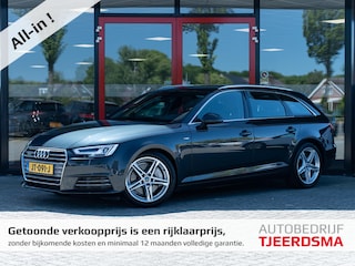 Audi A4 Avant 2.0 TFSI quattro Sport Pro S Line Advantage | 3x S-Line | Navigatie | Adaptieve Cruise Control | LED Koplampen | Origineel NL | 2e Eigenaar | Sportstoelen | Elektrische Kofferklep | Metallic Lak | Parkeersensoren | Keyless |