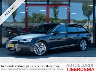 Audi A4 Avant 2.0 TFSI quattro Sport Pro S Line Advantage | 3x S-Line | Navigatie | Adaptieve Cruise Control | LED Koplampen | Origineel NL | 2e Eigenaar | Sportstoelen | Elektrische Kofferklep | Metallic Lak | Parkeersensoren | Keyless |