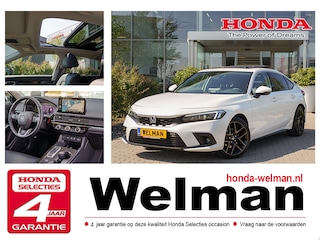 Honda Civic 2.0i e:HEV ADVANCE - PANORAMADAK - LEDER - FULL HYBRID