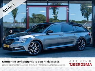 Skoda Superb Combi 1.5 TSI ACT Limited Sportline | Trekhaak (afneembaar) | LED Koplampen | Adaptieve Cruise Control | Climate Control | Metallic Lak | Camera | Stoelverwarming Voor & Achter | 18'' Lichtmetalen Velgen |