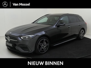 Mercedes-Benz C-klasse Estate 300 e AMG Line / Stoelverwarming / 360Graden-Camera / Panaroma-schuifdak / Memory-Stoelen / Night-Pakket /