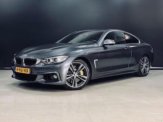 BMW 4-serie Coupé 420d High Executive M-Pakket, Leder, 19" M Velgen, Cam, Cruise, PDC, Multistuur, Volledig Onderhouden