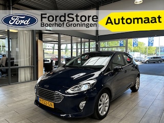 Ford Fiesta EcoBoost 100PK Titanium Automaat I Cruise I Climate I 100% onderhouden I Parkeersensoren