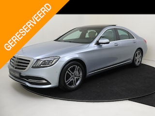 Mercedes-Benz S-klasse 450 Premium / Stoelverwarming / 360Graden-Camera / Panaroma-schuifdak / Memory-Stoelen / Rij-assistentie / Stoelventilatie / Luchtvering / Burmester /