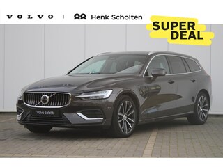 Volvo V60 T6 Plug-in hybrid AWD Essential Edition | Verwarmbare voorstoelen en achterbank | Verwarmbaar stuurwiel  | Park Assist voor + achter | Parkeercamera achter | Adaptieve Cruise Control met Pilot Assist | Blind Spot Information System | Apple carplay/Android auto | 18 inch Lichtmetalen velgen |