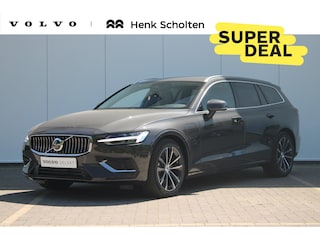 Volvo V60 T6 Plug-in hybrid AWD Essential Edition | Verwarmbare voorstoelen en achterbank | Verwarmbaar stuurwiel  | Park Assist voor + achter | Parkeercamera achter | Adaptieve Cruise Control met Pilot Assist | Blind Spot Information System | Apple carplay/Android auto | 18 inch Lichtmetalen velgen |