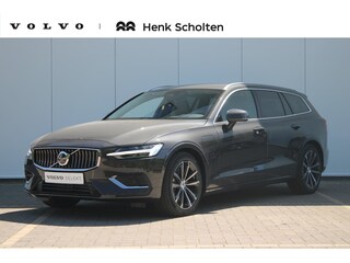 Volvo V60 T6 350PK Plug-in hybrid AWD Essential Edition | Adaptieve Cruise Control met Pilot Assist | Verwarmbare voorstoelen + stuurwiel | High Performance Audiosysteem | Park Assist voor + achter | Parkeercamera achter |  Blind Spot Information System | Apple CarPlay | 18'' Lichtmetalen wielen |