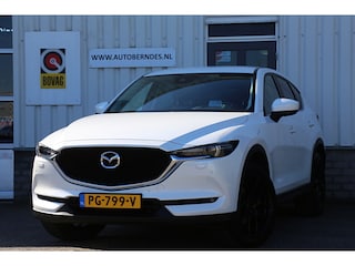 Mazda CX-5 2.0 SkyActiv-G 165 TS+*NL-Auto*Perfect Onderh.*Parelmoer wit/Afneemb.Trekhaak/Stoelverw./Stuurverw./HUD/DAB/LED/Camera/Dodehoek/Rijstrook/Apple Carplay-Android/Parkeersens.V+A/19 inch LM*