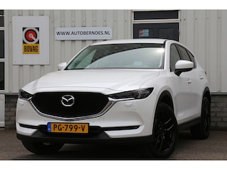 Mazda CX-5 2.0 SkyActiv-G 165 TS+*NL-Auto*Perfect Onderh.*Parelmoer wit/Afneemb.Trekhaak/Stoelverw./Stuurverw./HUD/DAB/LED/Camera/Dodehoek/Rijstrook/Apple Carplay-Android/Parkeersens.V+A/19 inch LM*