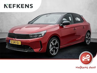Opel Corsa Ultimate Hybrid 136 pk Automaat | Navigatie | Panoramadak | Achteruitrijcamera | Alcantara Bekleding | Voorstoelen Verwarmd met Massagefunctie | Matrix LED Koplampen | Keyless Entry/Start | Dodehoek Detectie | Climate Control | 17" Lichtmetalen Velgen | Apple Carplay/Android Auto |