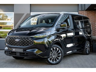 Ford Tourneo Custom Tourneo 2.5 Titanium X | 360° Camera | Led | B&O | Panorama | Stoelverwarming | Keyless | Elek. schuifdeuren | Adap. cruise | 19' Inch | 8-persoons |