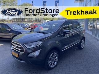 Ford Ecosport 125pk EcoBoost Titanium Trekhaak | Camera | 17" | Dode hoek bew. | Climate control | Cruise control | Apple Carplay