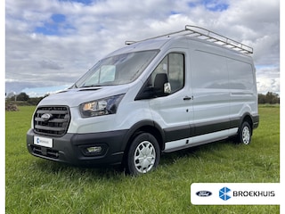 Ford Transit 330 2.0 TDCI 130 pk L3H2 Trend € 7.111,- voorraadvoordeel | Driver Assistance Pack | Navigatie | Imperiaal | Ladder | Trekhaak