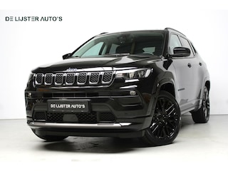 Jeep Compass 4xe 240 Plug-in Hybrid Electric S Black Edition |CARPLAY, ACC, STOEL + STUURVERWARMD, CAMERA, KEYLESS, PDC, LED|