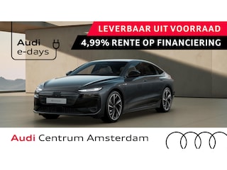 Audi A6 e-tron S edition 83 kWh adaptive luchtvering, adaptive cruisecontrol, oled achterlichten, omgevingscamera's, privacy glass, LM velgen 21", winterpakket