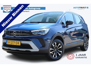Opel Crossland 1.2 Turbo GS Line automaat | incl. 12 maanden garantie | Camera | Trekhaak | Dodehoek detectie | Apple carplay | Cruise control | Panoramadak | Parkeersensoren | Climate control | 16" velgen | LED koplampen | Keyless entry + go |