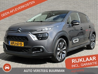 Citroën C3 1.2 PureTech Max 110pk, Automaat, Cruise/Climate Control, Applecarpl./Andr. Auto, Keyless Entry/Start