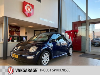 Volkswagen Beetle New Cabriolet 1.6 Turijn Comfort,NL Auto,1E Eigenaar,100%Onderhouden,Stuurbekrachting,Cruisecontrol,Trekhaak,Windscherm,Eelektrischpakket,16 Inch Lmv,Nette Auto