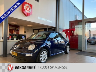 Volkswagen Beetle New Cabriolet 1.6 Turijn Comfort,NL Auto,1E Eigenaar,100%Onderhouden,Stuurbekrachting,Cruisecontrol,Trekhaak,Windscherm,Eelektrischpakket,16 Inch Lmv,Nette Auto