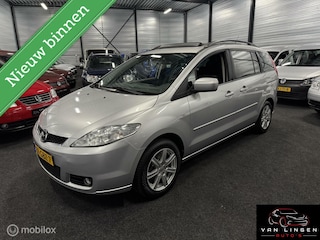 Mazda 5 1.8 NETJES! 7p Airco|Trekhaak|Pano|Navi|Carplay|APK