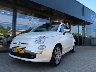 Fiat 500 1.2 Lounge Cabrio Aut. Ecc Leder 16 Inch Pdc 2010