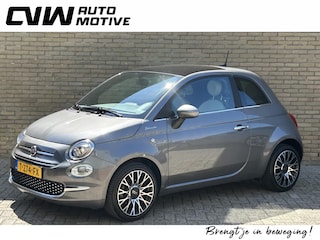 Fiat 500 1.0 Hybrid Dolcevita | Panoramadak | Airco | Bluetooth | Apple CarPlay | Cruise control | 16 inch lichtmetalen velgen | Electrische ramen | Compleet onderhouden!
