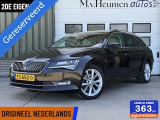 Skoda Superb Combi 1.4 TSI 150PK Laurent&Klement Pano Adaptive Leder Trekhaak Canton