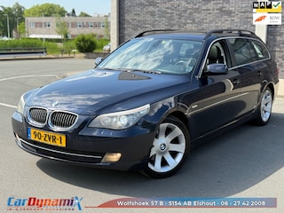 BMW 5-serie Touring 525i Executive // NAVI // PANO // AUTOMAAT // LEER // RIJD SCHAKELT GOED!