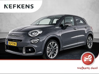 Fiat 500X SUV Sport Cabrio Hybrid 130 pk Automaat | Navigatie | Elektrisch Vouwdak | Achteruitrijcamera | Parkeersensoren Voor en Achter | Full-LED Koplampen | Dodehoek Detectie | Climate Control | Cruise Control | 18" Lichtmetalen Velgen | Apple Carplay/Android Auto |
