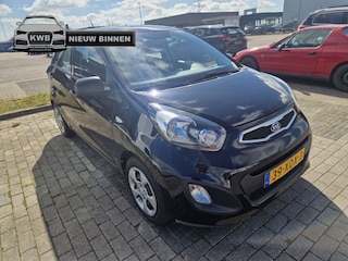 Kia Picanto 1.0 CVVT 5Deurs Zwart Weinig km NAP