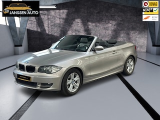 BMW 1-serie Cabrio 118i High Executive, automaat, leder, ketting revisie, topstaat
