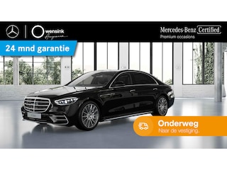 Mercedes-Benz S-klasse 580 e Lang AMG Line | Premium Plus | Headup | Burmester | Panoramadak | Rijassistentiepakket | 20" lichtmetalen velgen |