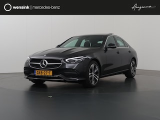 Mercedes-Benz C-klasse 180 Luxury Line | Panoramaschuifdak | Memorypakket | Sfeerverlichting | Smartphone-integratie