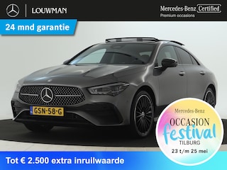 Mercedes-Benz CLA 250 e Star Edition AMG Line | Night Pakket | PAnorama Schuif-Kanteldak | Sfeerverlichting. Inclusief 24 maanden MB Certified garantie voor Europa.