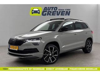 Skoda Karoq 1.5 TSI ACT 150PK Sportline Pano Sfeer Carplay Virtual Camera LED Clima Cruise Navi PDC 19''LMV