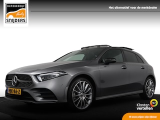 Mercedes-Benz A-klasse 250-e AMG Premium Exclusive Plus Plug-Hybrid 263 PK | Black Optic | Panorama | Leer | HUD | DAB+ | Widescreen | Elektr.pakket PRO - RIJKLAAR