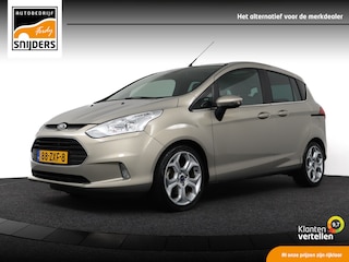 Ford B-MAX 1.0 EcoBoost Titanium 100 PK, Orig.NL - 1e Eig. | Cruise Control | Airco | Panorama | Keyless | Leer - RIJKLAAR