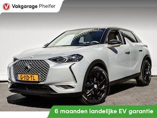 DS 3 E-Tense La Premiere 50 kWh Head up/ Stoelverwarming/ Carplay/ Navigatie/ Full led/ Leer/ Blindspot/ Camera