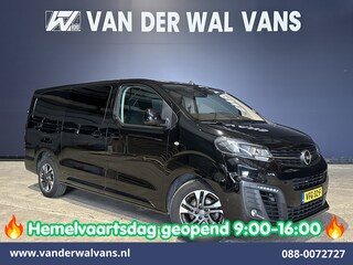 Opel Vivaro 2.0 CDTI 150pk L3H1 Dubbele Cabine Euro6 Airco | Camera | Navigatie | 5-zits | 2500kg Trekhaak Apple Carplay, Android Auto, Cruisecontrol, LM Velgen, Parkeersensoren