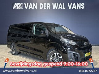 Opel Vivaro 2.0 CDTI 150pk L3H1 Dubbele Cabine Euro6 Airco | Camera | Navigatie | 5-zits | 2500kg Trekhaak Apple Carplay, Android Auto, Cruisecontrol, LM Velgen, Parkeersensoren