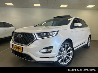 Ford Edge 2.0 TDCI Vignale Automaat | Panorama Dak | Adaptieve Cruise Control | BLIS | Camera's | Memory | Parelmoer wit | Trekhaak | Winterbanden set