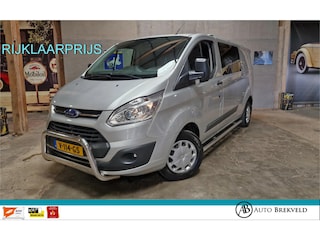 Ford Transit Custom 310 2.0 TDCI L2H1 Limited 131PK Dubbele Cabine | Rijklaarprijs | MARGE | Euro6 | Cruise | Airco