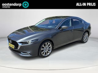 Mazda 3 2.0 e-SkyActiv-X M Hybrid 180 Luxury | Dealer onderhouden | 1jaar garantie | Lederen interieur | Navigatie |
